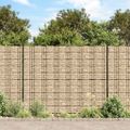 vidaXL Ochranné pásy proti hmyzu, hrubý kameň, sivé, 70x0,19 m, PVC
