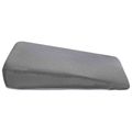 vidaXL Podložka na sedadlo Sivá 39 x 38 x 8,5 cm PU pena