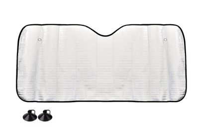 Slnečná clona strieborná – 150x80 cm AMiO-01534