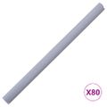 vidaXL PVC lišty na ochranu súkromia 140x0,19 m matné svetlosivé