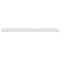 vidaXL Parapetné dosky Biela 140 x 35 x 4,5 cm PVC