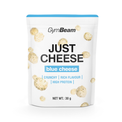 Syrový snack Just Cheese - GymBeam, modrý syr, 30 g