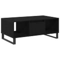 vidaXL Konferenčný stolík Čierny dub 90 x 50 x 36.5 cm