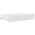 vidaXL Zásuvky pod posteľ 2 ks biele 80x55x17 cm masívna borovica