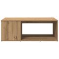 vidaXL Konferenčný stolík dub artisan 90x67x33 cm kompozitné drevo