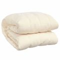 vidaXL Záťažová prikrývka bledokrémová 200x225 cm 13 kg látka