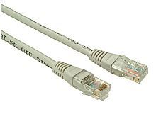 SOLARIX patch kábel CAT5E UTP PVC 0,5 m šedý non-snag proof