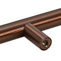 vidaXL Rukoväte na skrinku 10 ks bronzové 160 mm nehrdzavejúca oceľ