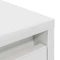 vidaXL Highboard White 29,5x34x119,5 cm Upravené drevo