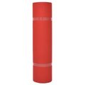 vidaXL Koberec Jednofarebný Červená 1,2 x 12 m Polyester