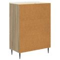 vidaXL Servírovacia skriňa Dub sonoma 66 x 34,5 x 91,5 cm