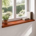 vidaXL Parapety 2 ks Hnedá 90 x 40 x 2 cm Masívne bukové drevo
