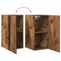 vidaXL TV skrinky 2 ks staré drevo 30,5x30x60 cm kompozitné drevo