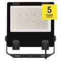 LED reflektor AVENO čierny, 200W neutrálna biela