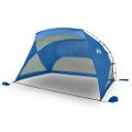 vidaXL Plážový stan, azúrovo modrý 274x178x170/148 cm, 185T polyester