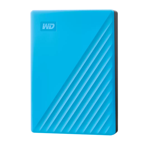 Ext. HDD 2,5'' WD My Passport 6TB USB 3.0. modrý