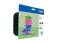 4-balenie - čierna, žltá, azúrová, purpurová - originálna - atramentová kazeta - pre Brother DCP-J562DW