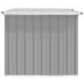 vidaXL Záhradný úložný box, sivý 149x99x93 cm