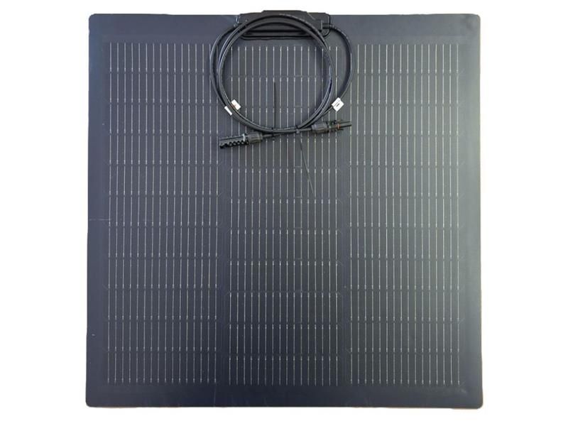 Fotovoltaický solárny panel 12V/60W SZ-60-MC 600x600x2mm monokryštalický flexibilný