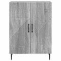 vidaXL Servírovacia skriňa Sivá sonoma 66 x 34,5 x 89,5 cm