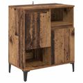 vidaXL Servírovacia skriňa Staré drevo 60 x 35 x 70 cm