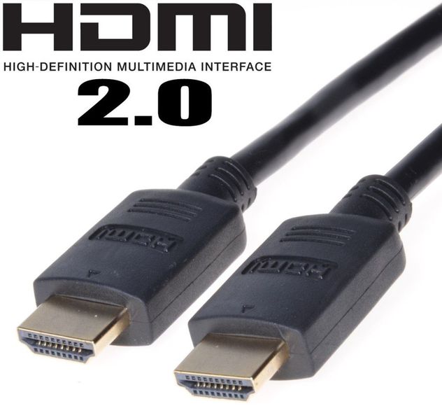 PremiumCord HDMI 2.0 High Speed+Ethernet, pozlátené konk., 7,5m