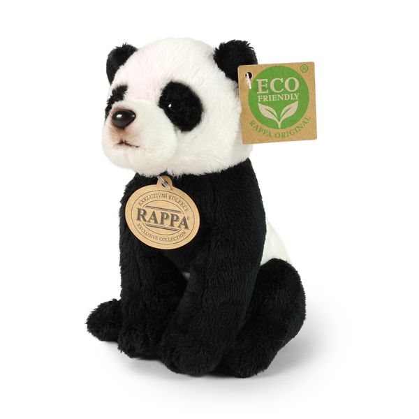 Plyšová panda sediaca 15 cm ECO-FRIENDLY