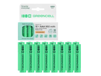 Green Cell GR12 Batéria 16x AAA HR03 950mAh