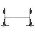 vidaXL Stojan pre 2 kajaky 250x57x127,5 cm oceľ