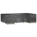 vidaXL Obaly na záhradný nábytok 2 ks 12 očiek 315x180x75 cm obdĺžnik