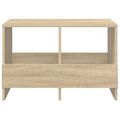vidaXL Regál na časopisy Sonoma dub 68,5 x 30 x 45 cm