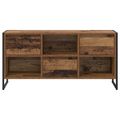 vidaXL TV skrinka 100 x 36 x 49,5 cm Staré drevo Kompozitné drevo