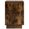 vidaXL Nočný stolík Dymový dub 33,5 x 34,5 x 50 cm Kompozitné drevo