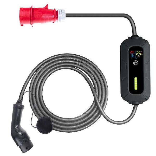 Prenosná nabíjačka SECTRON LITE 5m /16A, 400V, CEE 5pin - Type 2/