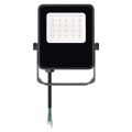 LED reflektor VISIO čierny, 10W neutrálna biela