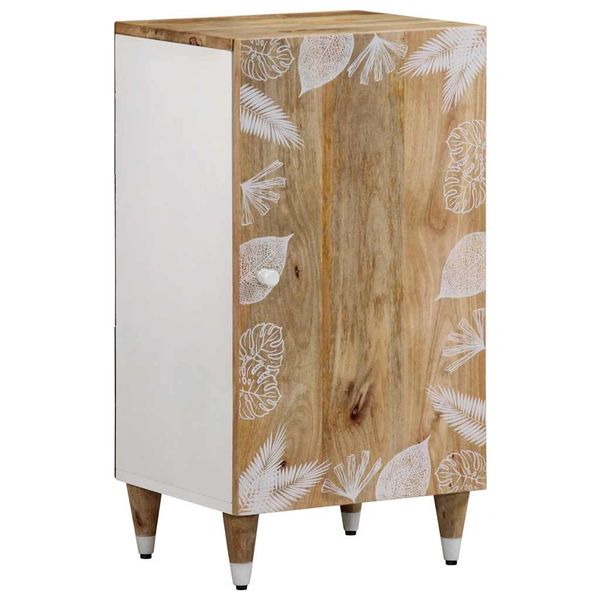 VidaXL Príborník 40x33,5x75 cm Masívne drevo Mango