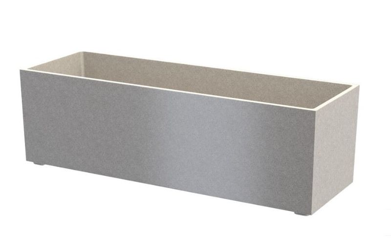 Granisil granitový květináč KUBI 90 cm Béžový