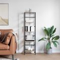 vidaXL Regál na knihy 4 úrovní 40 x 29,5 x 149 cm Kompozitné drevo