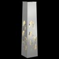vidaXL Solárne LED svetlo na chodník 2 ks Teplá biela 18 x 18 x 80 cm