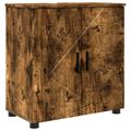 vidaXL Kúpeľňová skriňa Dymová dub 61 x 35 x 64 cm