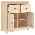 vidaXL Komoda 70x35x80 cm borovicový masív