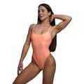 Jednodielne plavky ARUBA Peach - GymBeam, veľkosť M, veľkosť oblečenia M