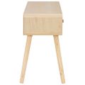 vidaXL Konzolový stolík 100x35x68 cm, drevený masív
