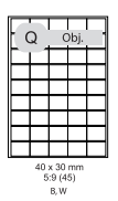 etikety ECODATA Samolepiace 30x40 univerzálne biele (100 listov A4/bal.)