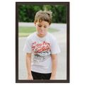 vidaXL Fotorámiky na stenu alebo stôl 3 ks čierne 70x90 cm MDF