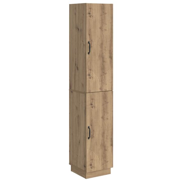 vidaXL Sada skríň 2 pcs Dub artisan Kompozitné drevo