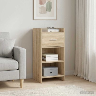 vidaXL Servírovacia skriňa Dub sonoma 40 x 36 x 80 cm Kompozitné drevo