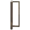 vidaXL Nohy barového stola v tvare T, 2 ks, čierne, 60x35x(100-101) cm, oceľové