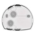 PIR senzor (pohybové čidlo) IP65 1200W, biela