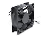Delock - Ventilátor skrine - axiálny - 120 mm - čierna
